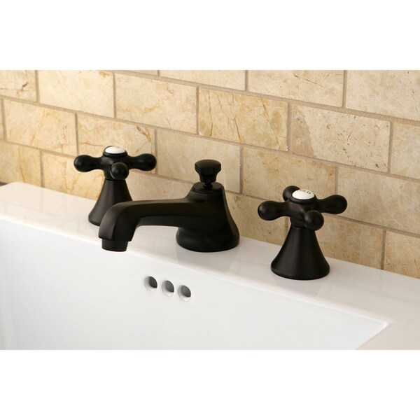 KS4475AX 8 Widespread Bathroom Faucet, Oil Rubbed Bronze
